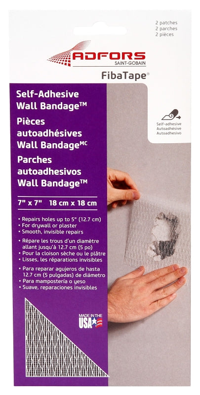 Norton Abrasives - St. Gobain ST GOBAIN ADFORS AMERICA INC FDW6570-U Repair Patch, White