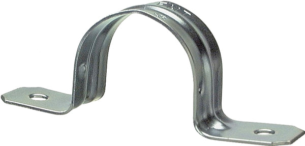 Halex, 1/2 in. Electrical Metallic Tube (EMT) 2-Hole Straps , 26161, 25 per pack