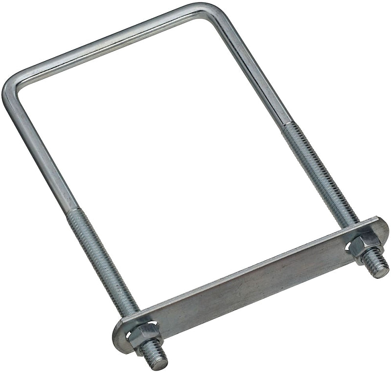 National Hardware N222-406 2192 Square U Bolts (Zinc plated), #677-3/8"x4"x7"