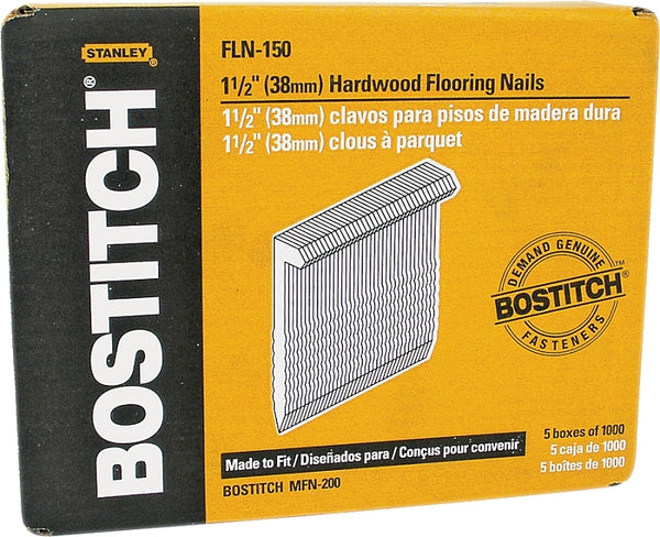 BOSTITCH Flooring Nails, L-Nail, 1-1/2-Inch, 1000-Pack (FLN-150)