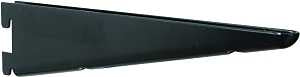 KNAPE & VOGT CO 182 BLK 7 7" BLK Shelf Bracket