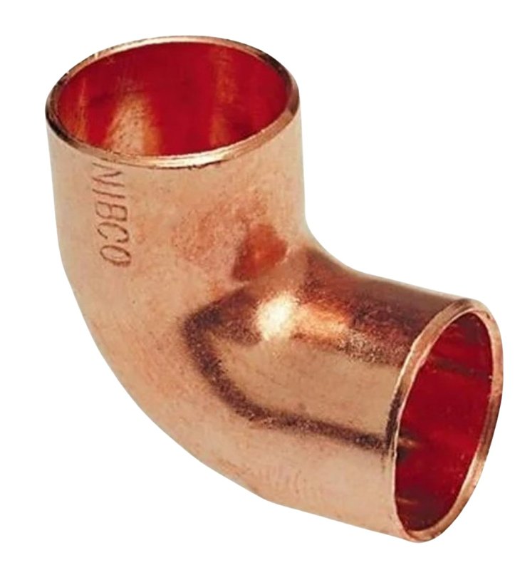 B&k Llc Pipe Fitting, Wrot Copper Elbow, 90-Degree, 1/4-In. Copper x Copper -W01430T 31262