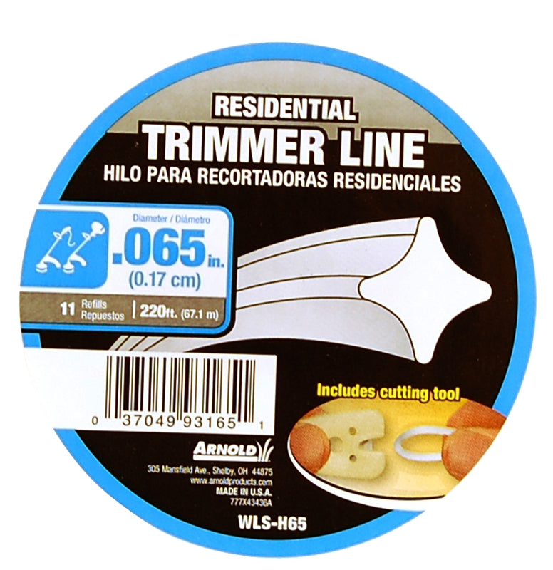 Arnold .065-Inch x 220-Foot Residential Grade String Trimmer Line