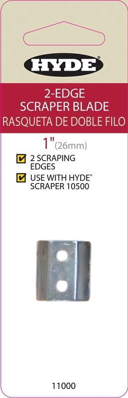 Hyde 952 11000 1" 2-Edge Scraper Replacement Blade