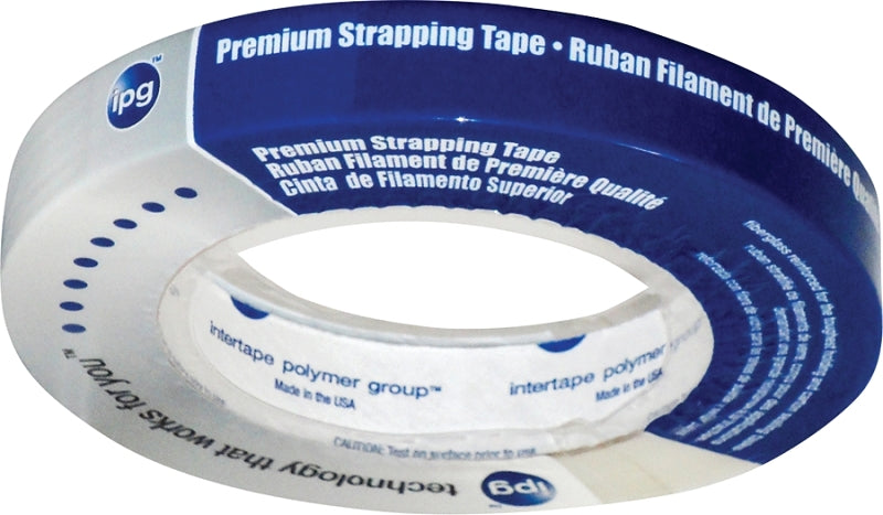IPG 9715 Premium Strapping Tape, 0.70" x 60 yd, (Single Roll)
