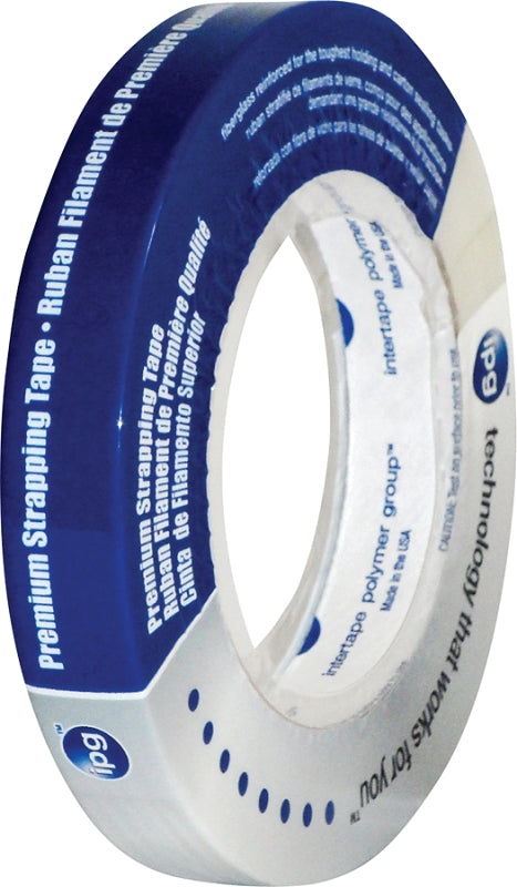 IPG Premium Strapping Tape, 0.94" x 60 yd (Single-Roll)