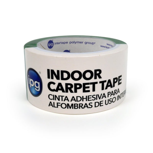 IPG 9971, 1.88" x 10 yd (Single Roll) Double-Sided Indoor Carpet Tape, White