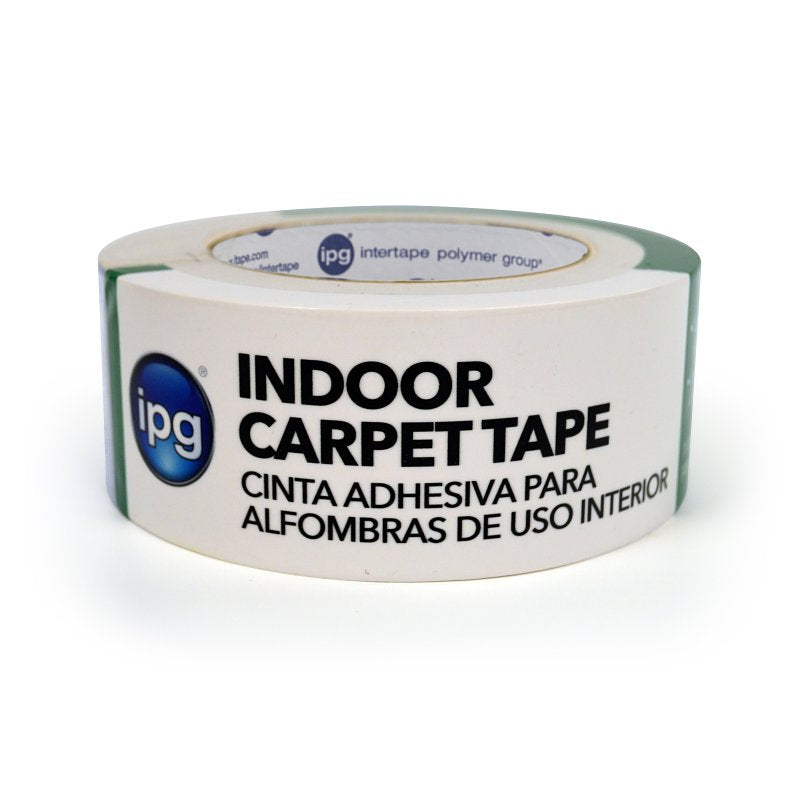Intertape Polymer Group 76196 1.88" X 36 Yards White Double-Sided Indoor Carpet Tape