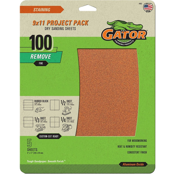 Ali Industries Sandppr Gar9x11 100g 5pk Smooth 4463