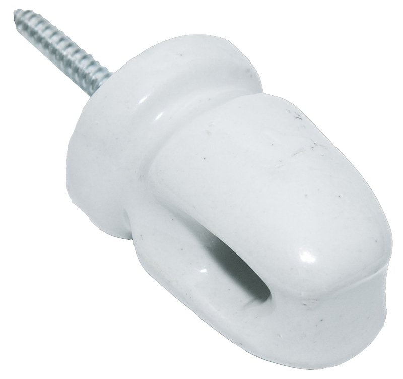 ZarebaWP1929 Ceramic Lag Screw Insulator, Large