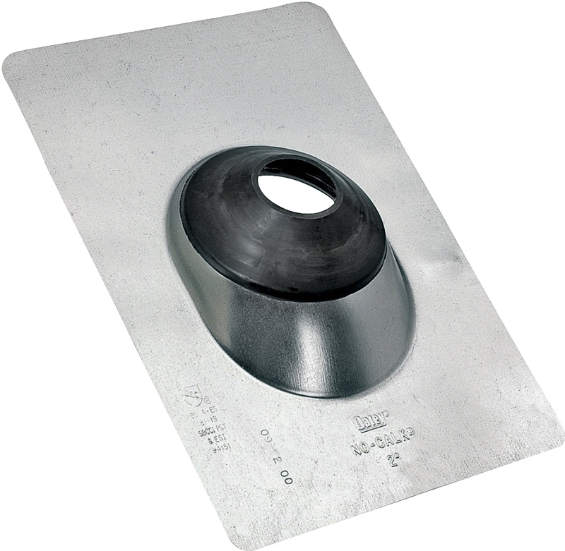 Oatey 4" 11880 Galvanized No-Caulk Roof Flashing, 4 Inch