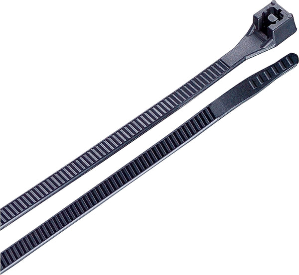 AVBcable.com GB 46-315UVB DoubleLock Nylon 6/6 Cable Tie, 14" Length, 4" Max