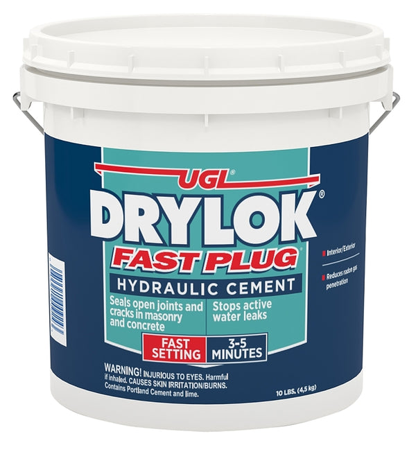 Drylok 00924 Fast Plug, 10-Pound, Gray