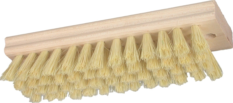 Birdwell Cleaning 471-48 Scrub Brush Natural Tampico Bristles Trim