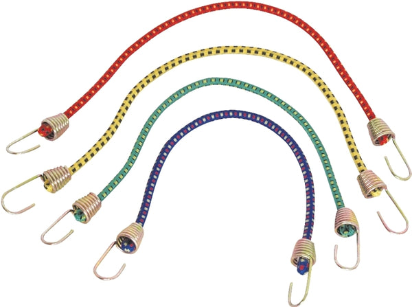 MINTCRAFT FH64074 ProSource Mini Light Duty Bungee Stretch Cord, 10 in L