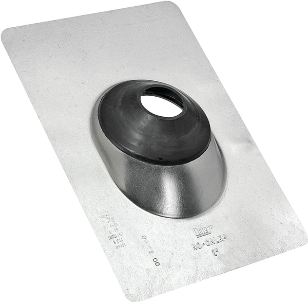 Oatey 11867 No-Caulk Galvanized Steel Roof Flashing, 3" Opening, No Size, 3-Inch