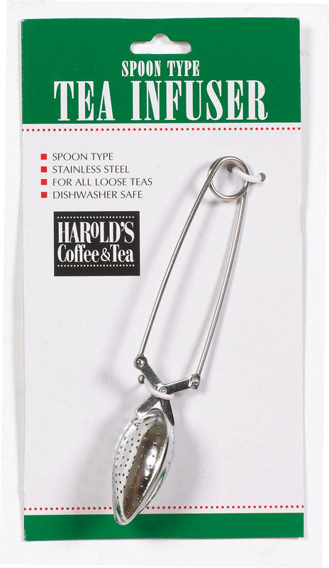 Harold'S Kitchen Tea Infuser 6-1/4" Stainless Steel Carded