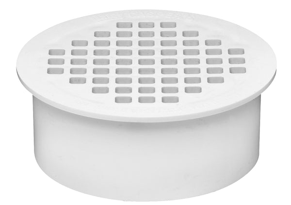 Oatey 4 in. PVC Snap-In Drain 43569