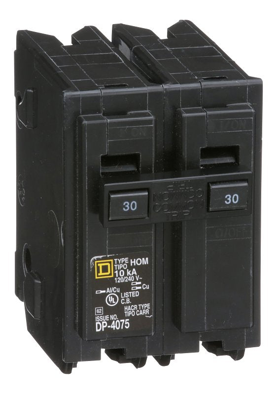 Square D HOM230CP 30-Amp 2-Pole Plug On Circuit B