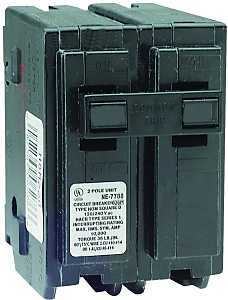 Square D by Schneider Electric Homeline 70 Amp Mini Circuit Breaker, 2 Pole, 120/240V AC, 10kA Breaking Capacity, Plug in Mount, Standard Type, Residential Use (HOM270CP)