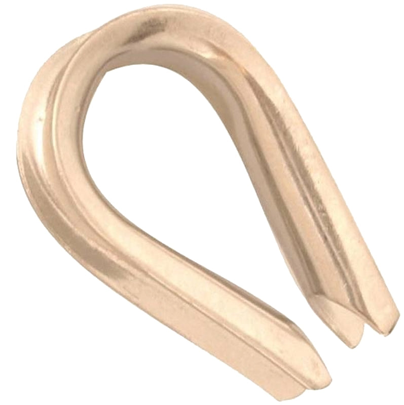Baron Galvanized Steel Wire Rope Thimble 2-1/8 in. L