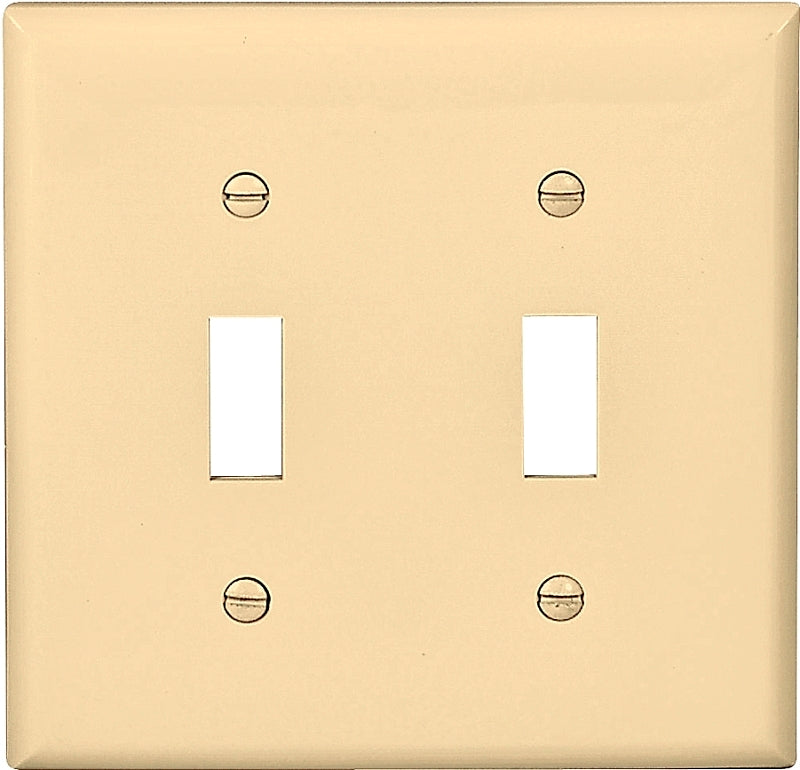 EATON Wiring Double Gang Nylon Switch Wall Plate