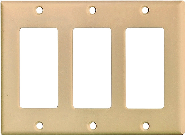 Cooper 3g Std Ivory Rocker Plate 2163V-BOX