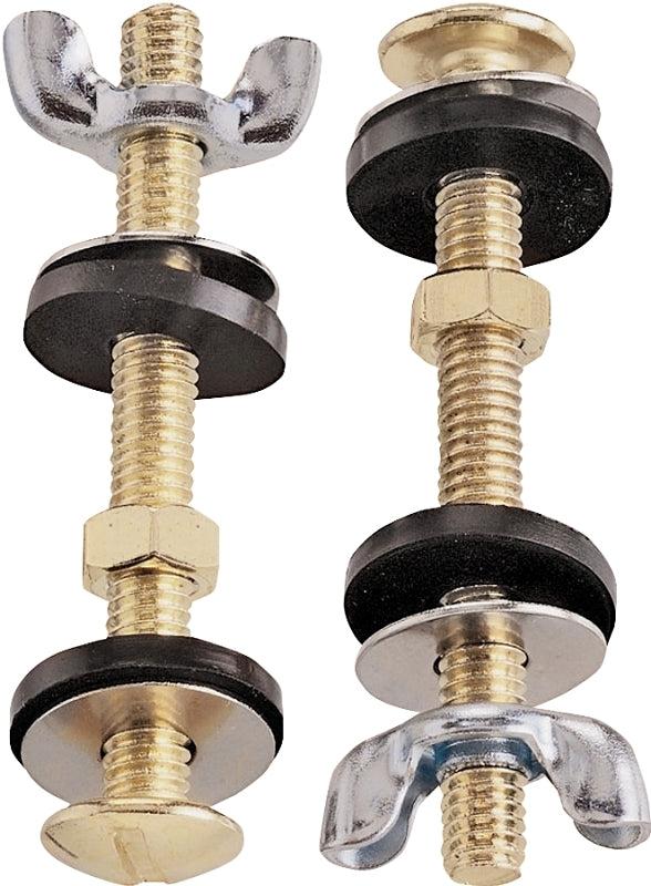 Plumb Pak PP23518 5/16" Toilet Tank-Bowl Set, 18 x 3"