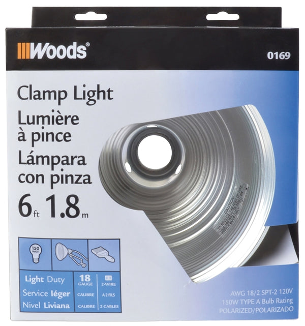 Coleman Cable Reflector Clamp Light 0169