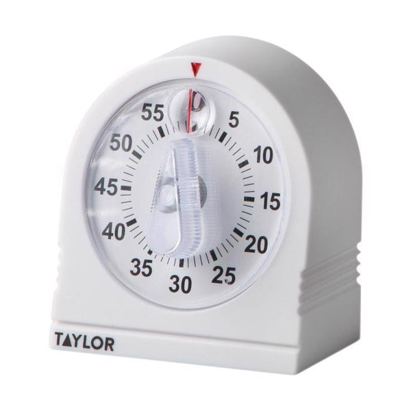 Taylor KITCHEN TIMER WHITE (Pkg of 5) 5870 (5-Pack)