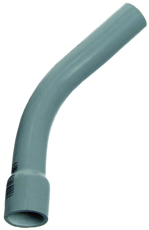 Carlon Lamson & Sessons UA7AGB-CAR 1-1/4 45° Gray Non-Metallic Elbow Schedule 40 With Belled End