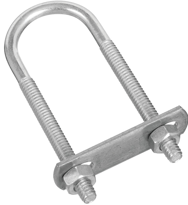 National Hardware N222-109 2190 U Bolts in Zinc, #136-1/4"x1-1/8"x3-1/2"