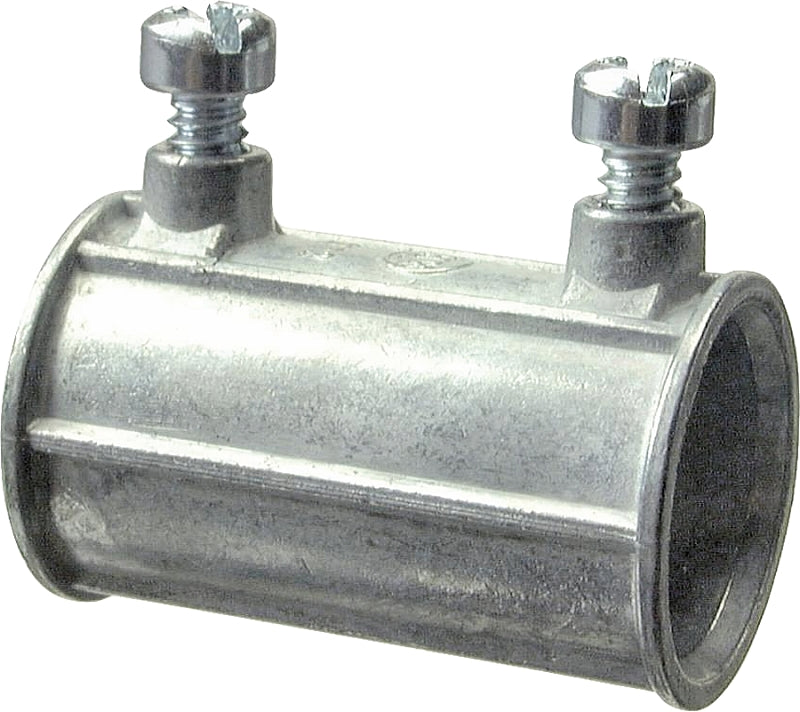 Halex 12215 1-1/2-Inch EMT Set Screw Coupling