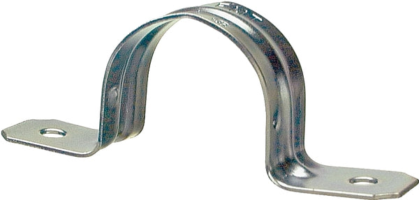Halex, 1-1/4 in. Electrical Metallic Tube (EMT) 2-Hole Strap , 26164, 4 per pack