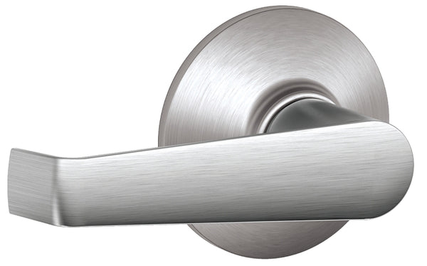 Schlage F10 CSV ELA 626 Commercial Series Elan Door Lever, Hall & Closet Passage Lock, Satin Chrome