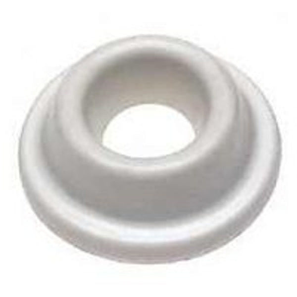 Ives Doorstop Wall Rubber White 411R-W