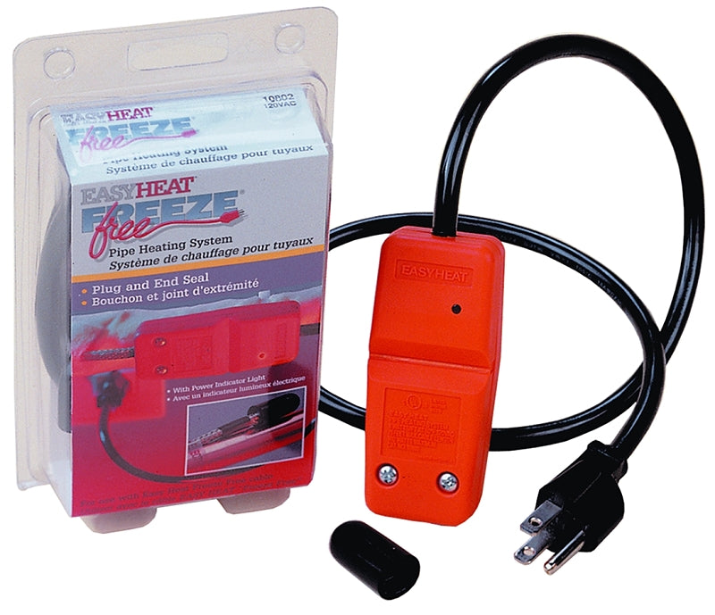 EasyHeat 10802 Freeze Free Cable Connector Kit,Orange
