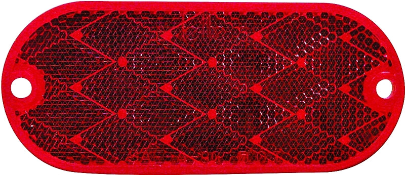 Peterson V480R Reflector, Red, 1-7/8 in. W. x 4-3/8 in. H.