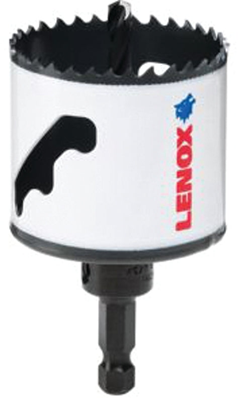 LENOX Tools Hole Saw, Bi-Metal, Speed Slot, Arbored, 2-1/4-Inch (1772952)