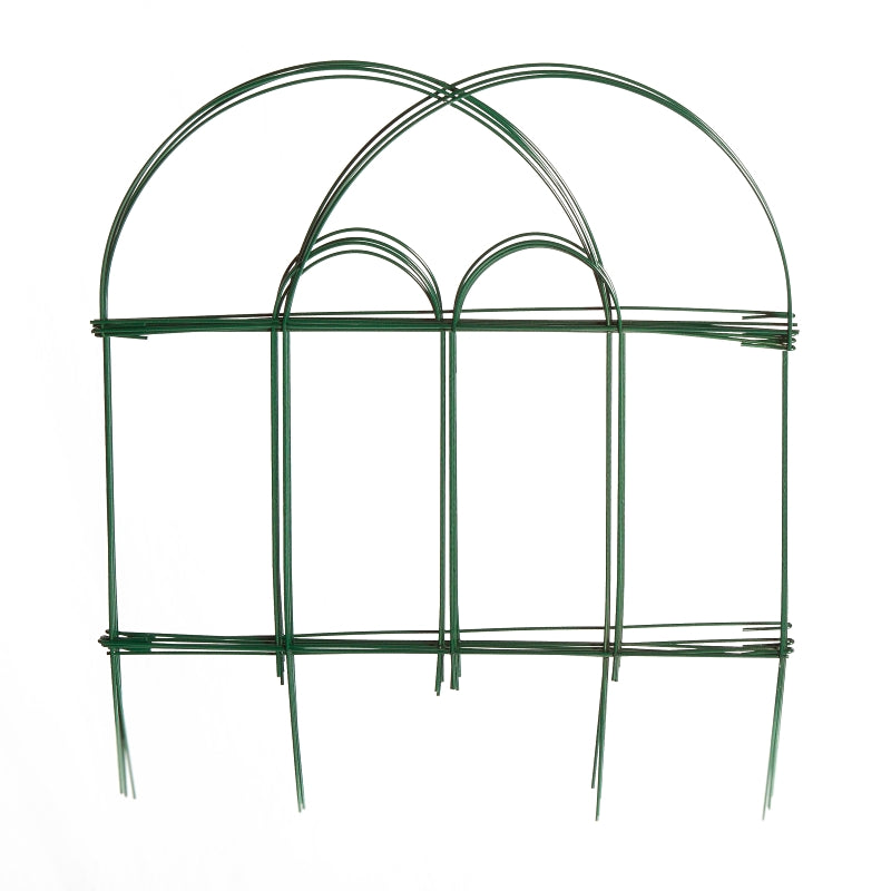 Glamos Wire 14306203 18 x 10 Garden Fence,Green
