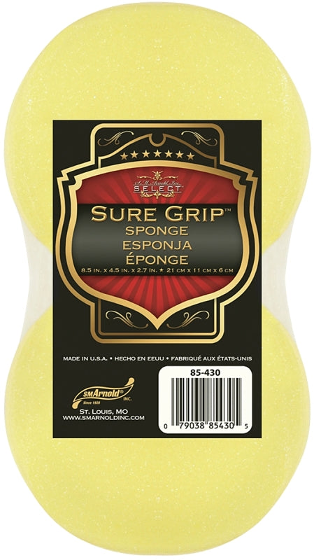 S.M. Arnold Sure Grip X-Large Assorted Bone Shape Sponge, 8-1/2" x 4-1/2" x 2.7" 85-430