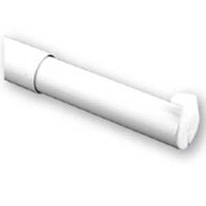 Knape & Vogt John Sterling Adjustable Closet Rod 18" To 30" White 1-1/4" Dia. RP0021-18/30