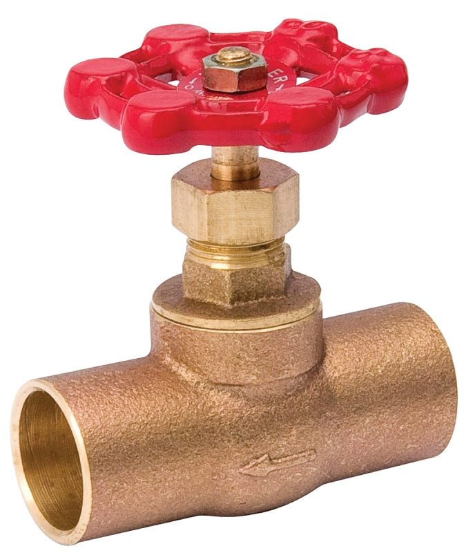B & K 105-504NL 3/4" SWT Stop Valve