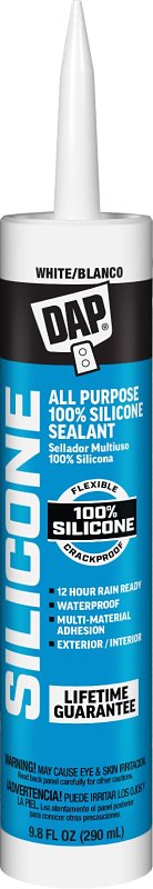 Dap 08646 9.8 Oz Dow Corning White Silicone Sealant