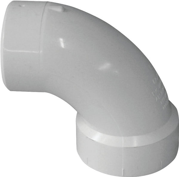 Canplas 192451L PVC DWV Bend Street, 1-1/2 1/4-Inch