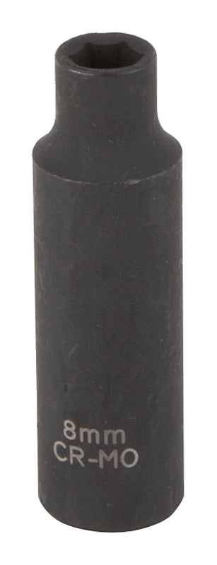 MINTCRAFT MT6580138 1 1 1 Deep Impact Socket 8mm 3/8 Drive