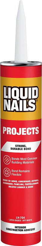 Liquid Nails LN-704 Interior Projects Construction Adhesive (LN704), Low VOC,10-Ounce