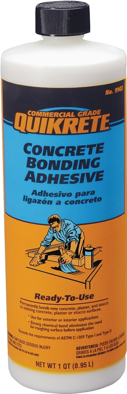Quikrete 990201 Concrete Bonding Adhesive, 1 QT (0.95 L)