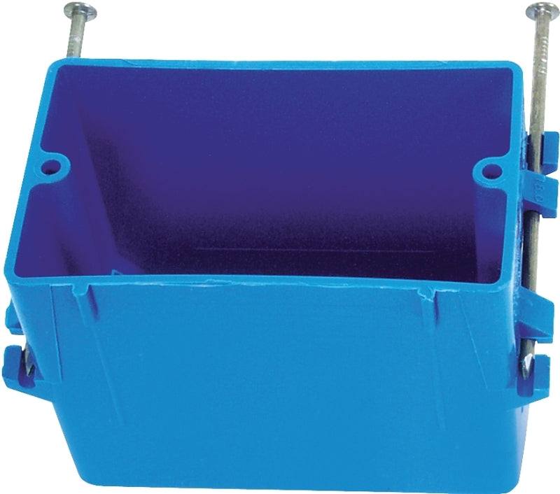 Lamson B118AR-UPC Carlon Single Gang Box With Nail