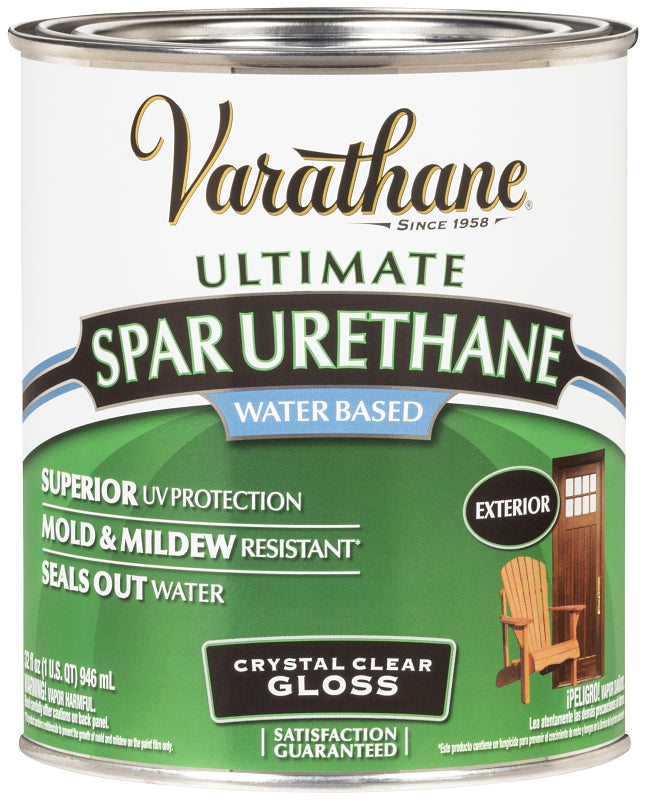 Outdoor Diamond Water Based Spar Urethane Gloss Wood Size: Quart
